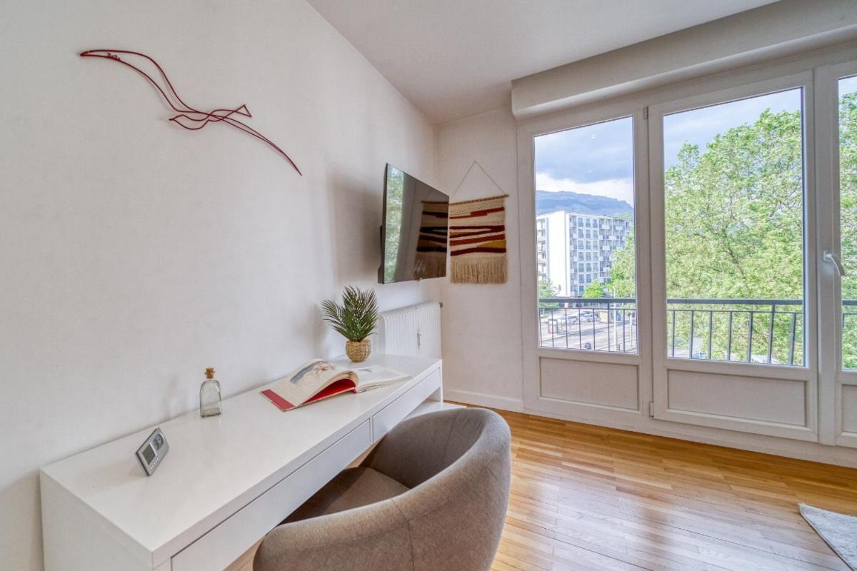 Le Joli Stade, Appartement Avec Magnifique Vue, Grenoble, Rhone Alpes Zewnętrze zdjęcie