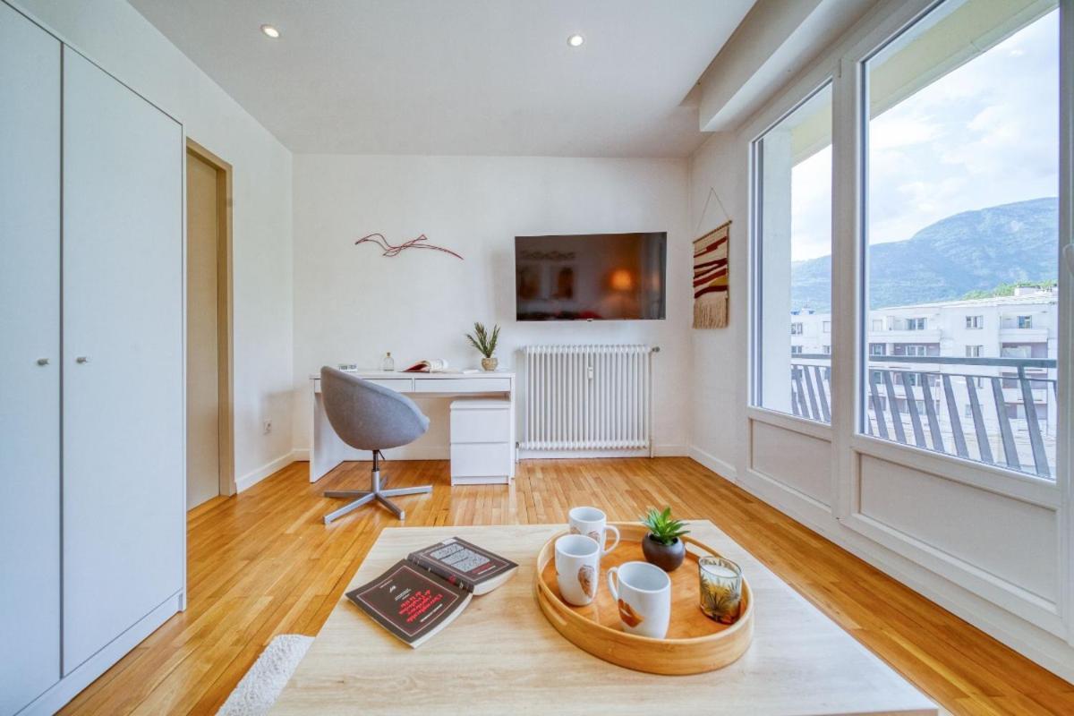 Le Joli Stade, Appartement Avec Magnifique Vue, Grenoble, Rhone Alpes Zewnętrze zdjęcie