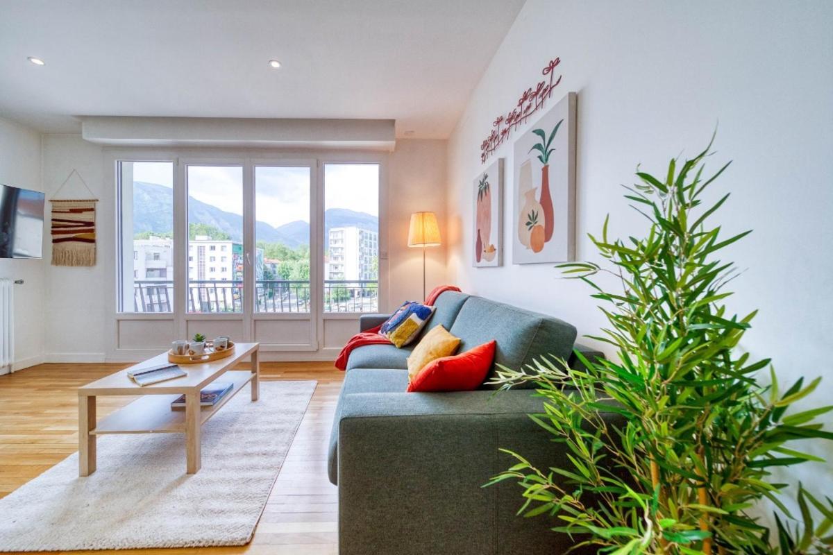 Le Joli Stade, Appartement Avec Magnifique Vue, Grenoble, Rhone Alpes Zewnętrze zdjęcie