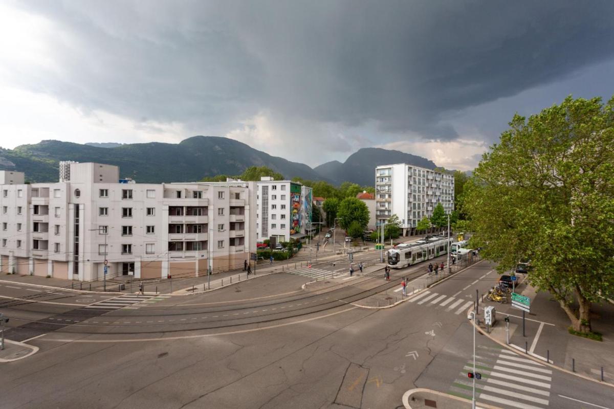 Le Joli Stade, Appartement Avec Magnifique Vue, Grenoble, Rhone Alpes Zewnętrze zdjęcie