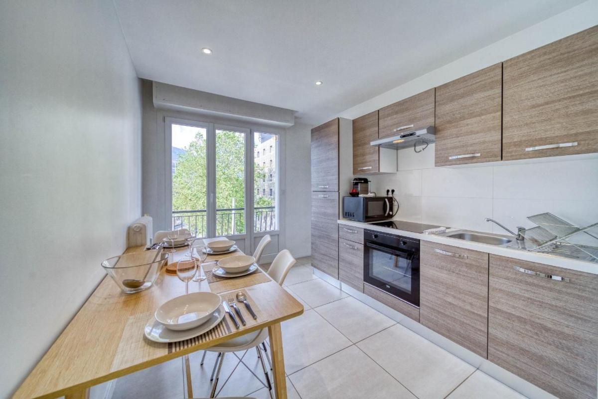 Le Joli Stade, Appartement Avec Magnifique Vue, Grenoble, Rhone Alpes Zewnętrze zdjęcie